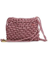 HIBOURAMA - Borsa A Spalla Penelope Con Cristalli - Lyst