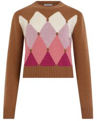 Ballantyne - Pull À Losanges - Lyst