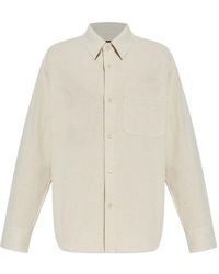 A.P.C. - Cotton Button-Up Shirt - Lyst