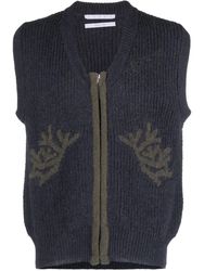 RANRA - Fundur Knitted Vest - Lyst