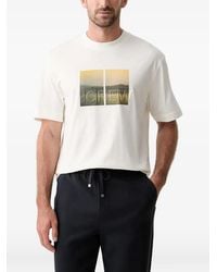 Joop! - Graphic-Print Crew-Neck T-Shirt - Lyst