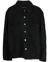 FOO AND FOO - Jeansjacke Mit Knöpfen - Lyst