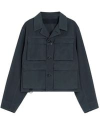 Lemaire - Chaqueta utility con bolsillos con botón - Lyst