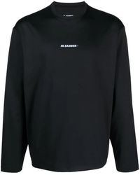 Jil Sander - ロゴ ロングtシャツ - Lyst