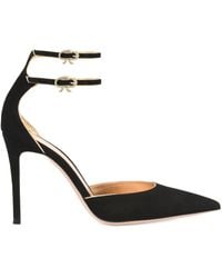 Gianvito Rossi - 100Mm Ivette Heeled Pumps - Lyst