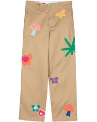 NAHMIAS - Pantalones con detalle patchwork - Lyst