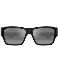 Maui Jim - Ka'Olu Square-Frame Sunglasses - Lyst