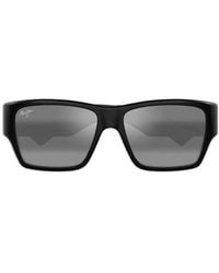 Maui Jim - Lunettes De Soleil Ka'Olu À Monture Carrée - Lyst