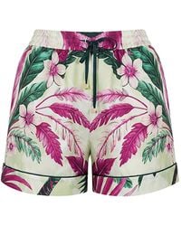 F.R.S For Restless Sleepers - Lissipa Floral-Print Drawstring Shorts - Lyst