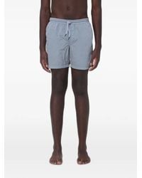 Blauer - Boxer Drawstring Swim Shorts - Lyst