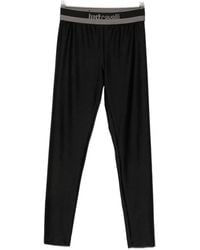 Just Cavalli - Logo-Waistband Leggings - Lyst