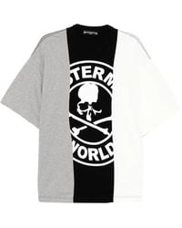 MASTERMIND WORLD - Camiseta Con Diseño Colour Block - Lyst
