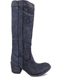 Madison Maison - Hohe Stiefel mit ausgeblichenem Effekt 57mm - Lyst