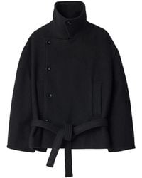 Lemaire - Short Wrap Coat - Lyst