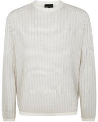 Emporio Armani - Maglione Girocollo - Lyst