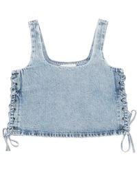 ViCOLO - Clelia Tie-Side Top - Lyst