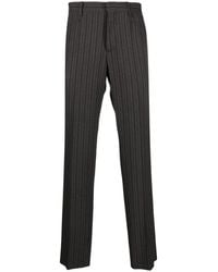 Moschino - Stripe-Pattern Tailored Trousers - Lyst