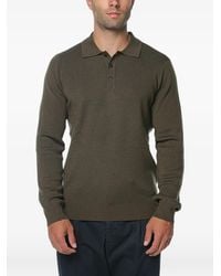 Trussardi - Wool Polo Shirt - Lyst