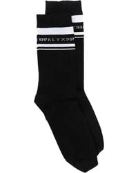 1017 ALYX 9SM - Logo Intarsia Mid-Calf Socks - Lyst