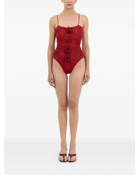 Maygel Coronel - Torres Ruched Swimsuit - Lyst