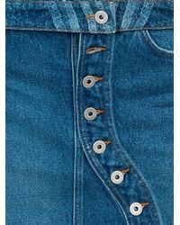 Jean Paul Gaultier - Swirl-Pattern Denim Jacket - Lyst