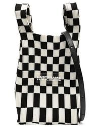 LASTFRAME - Sac Cabas Ichimatsu À Carreaux - Lyst
