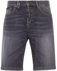 Philipp Plein - Tief sitzende Formentera Jeans-Shorts - Lyst
