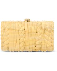 Cult Gaia - Helene Cable-Knit Effect Clutch Bag - Lyst