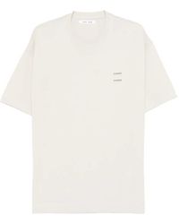 Samsøe & Samsøe - Joel Logo-Print T-Shirt - Lyst