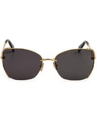 BVLGARI - Serpenti Rectangle-Frame Sunglasses - Lyst