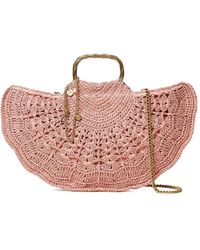 Twinset - Top-Handle Woven Shoulder Bag - Lyst