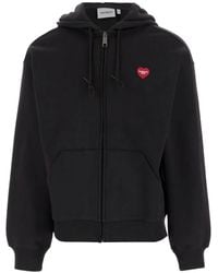 Carhartt - ハートロゴ ジップアップ パーカー - Lyst