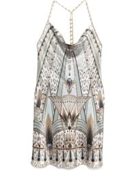 CAMILLA - Abito Corto The Sahara Starlet Con Scollo All'Americana - Lyst