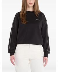 Guess - Octavia Logo-Embellishment Sweater - Lyst