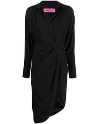 GAUGE81 - Gathered-Front Shirt Dress - Lyst