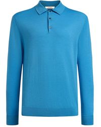 12 STOREEZ - Knitted Polo Shirt - Lyst