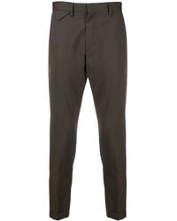 Low Brand - Tapered Slim-Fit Trousers - Lyst