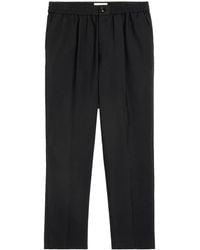 Ami Paris - Cropped Virgin Wool Trousers - Lyst