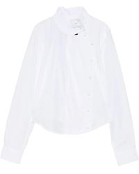 R13 - Chemise À Design Asymétrique - Lyst