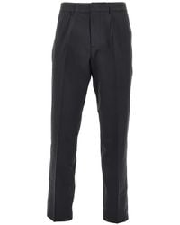 Emporio Armani - プリーツ パンツ - Lyst