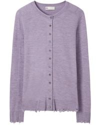 Tory Burch - Silk Cardigan - Lyst