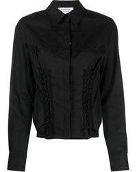Marine Serre - Regenerated Household Corset Shirt - Lyst