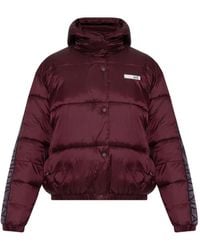 EA7 - Chaqueta con capucha y logo - Lyst