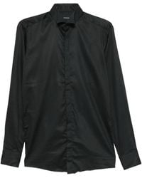 Carlo Pignatelli - Classic-Collar Concealed-Placket Shirt - Lyst