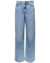 Rag & Bone - Vaqueros Anchos Logan Con Apliques De Cristales - Lyst