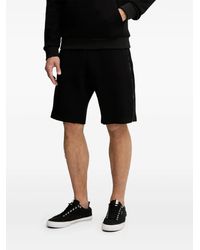 EA7 - Shorts mit Logo-Detail - Lyst