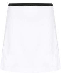 J.Lindeberg - Temba Logo-print Mini Skirt - Lyst