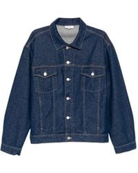 Maison Kitsuné - Denim Trucker Jacket - Lyst