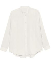 Homme Plissé Issey Miyake - Button-Fastening Long-Sleeve Shirt - Lyst