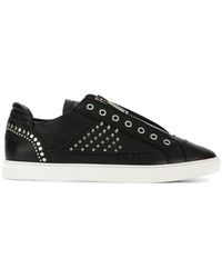 DSquared² Studded zipped sneakers - Schwarz